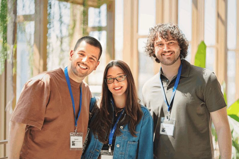 Three of the Altrovia team